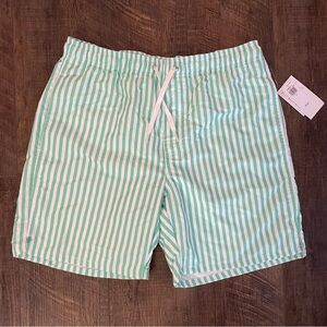 NWT Men’s Striped Swim Trunks